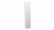 Порто Шкаф для белья (366) с 1 зеркальной дверью - СМ-393.07.212 х Белый/Белый