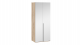 Порто Шкаф для одежды (580) с 2 зеркальными дверями СМ-393.07.004 х Яблоня Беллуно/Белый софт