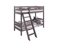 Вариант 10 Двухъярусная кровать "Соня" с наклонной лестницей х 80*190 Лаванда