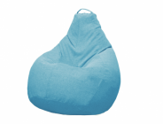 Кресло-мешок Купер M (Рогожка NEO) х  Голубой