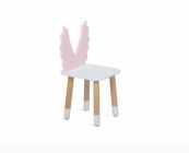 Детский стульчик Mini х Крылья ангела х Розовый