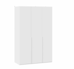 Порто Шкаф для одежды (580) с 3 глухими дверями СМ-393.07.113 х  Белый/Белый